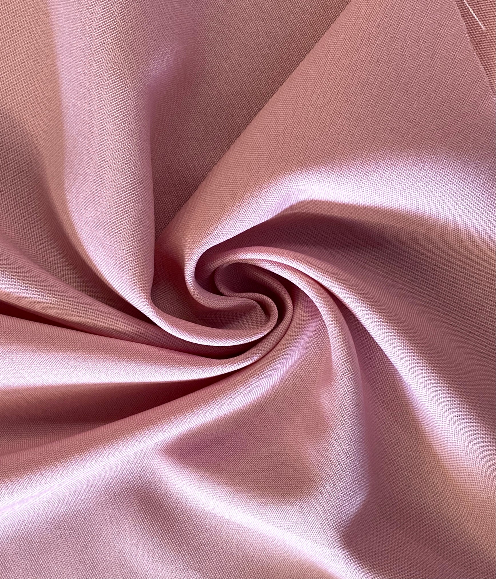 Pink Polyester Poplin Fabric